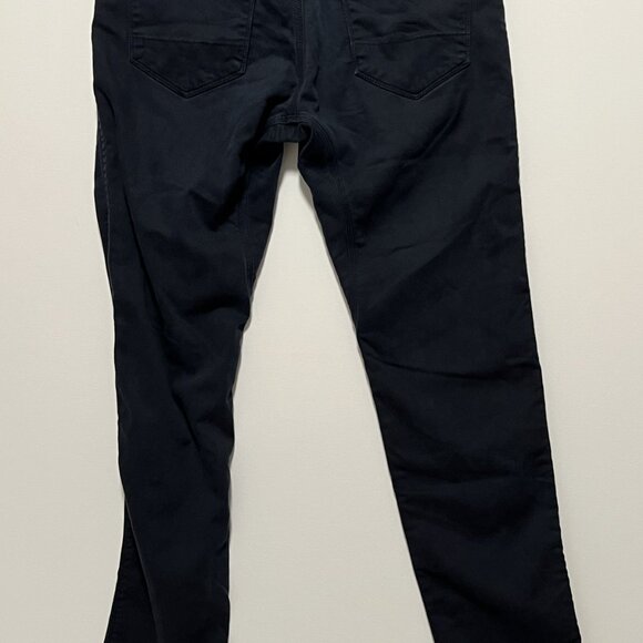 DU/ER N2X Slim Fit Pants Casual Stretch Chino Comfy Black Men's size 33x31 - Picture 6 of 8